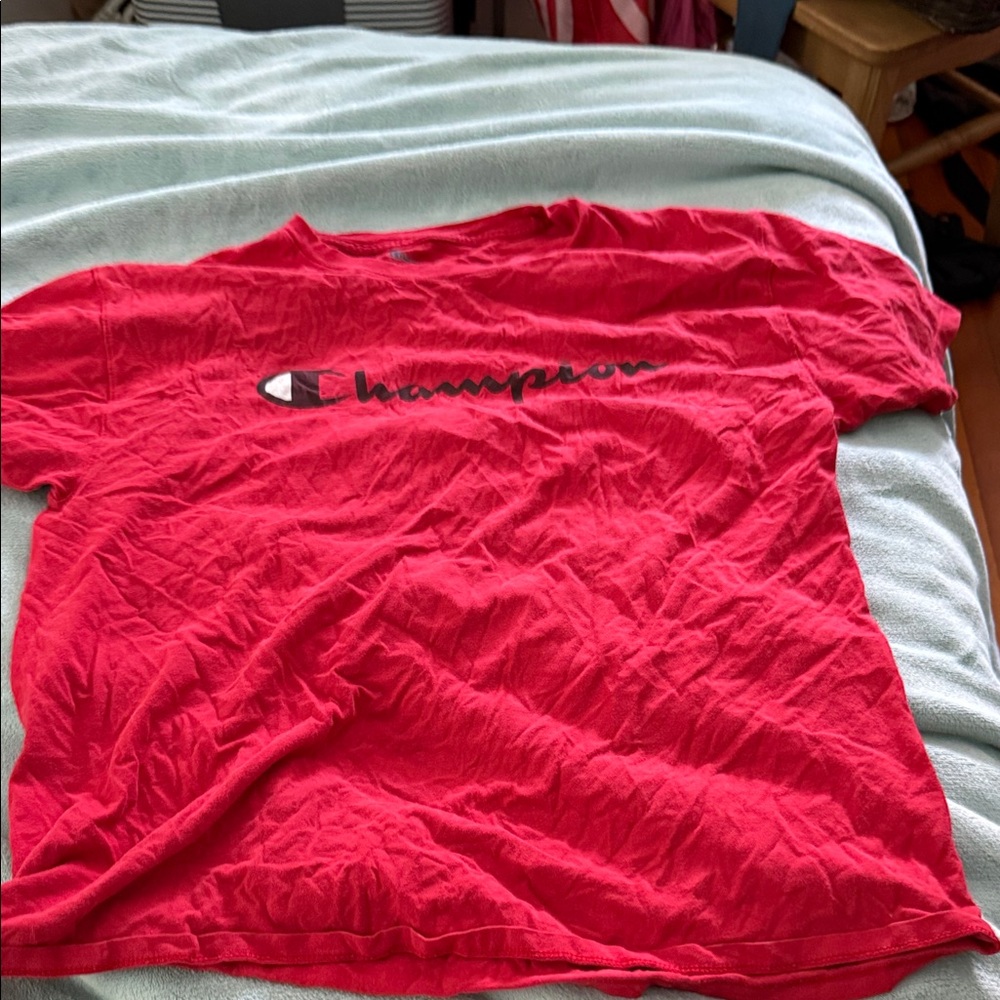 Champion Bold Red Tee